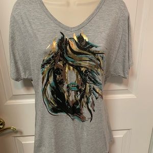 Small Heather tee